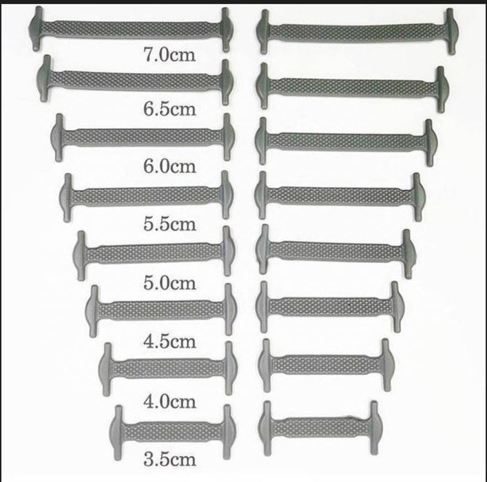 Силіконові шнурки для взуття.Силиконовые шнурки для обуви
