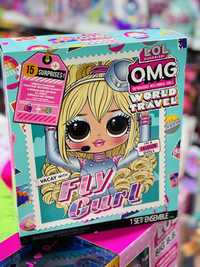 Кукла ЛОЛ Стюардесса серия Путешественницы LOL OMG World Travel Fly Gu