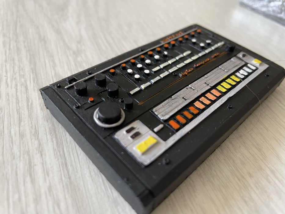 10 x Tr-808 drum machine magnesy na loduwkę