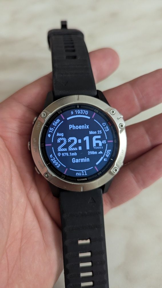 Часы Garmin Fenix 6, годинник смарт
