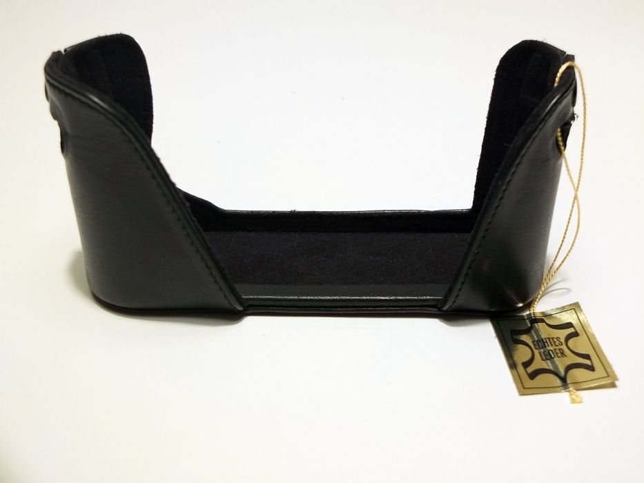 Capa proteção Leica M em pele - leather half case - NOVA