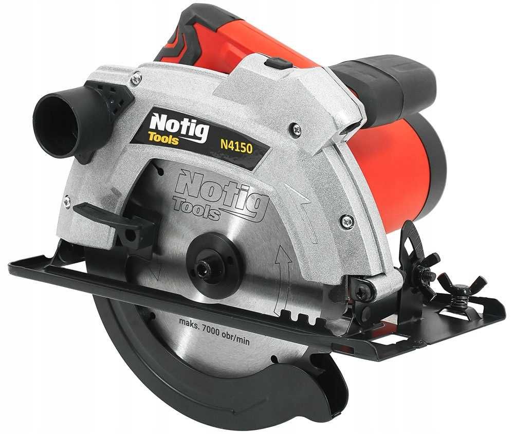 PIŁA TARCZOWA PILARKA Ręczna Do Drewna Z Laserem 1650W Przecięcie185mm