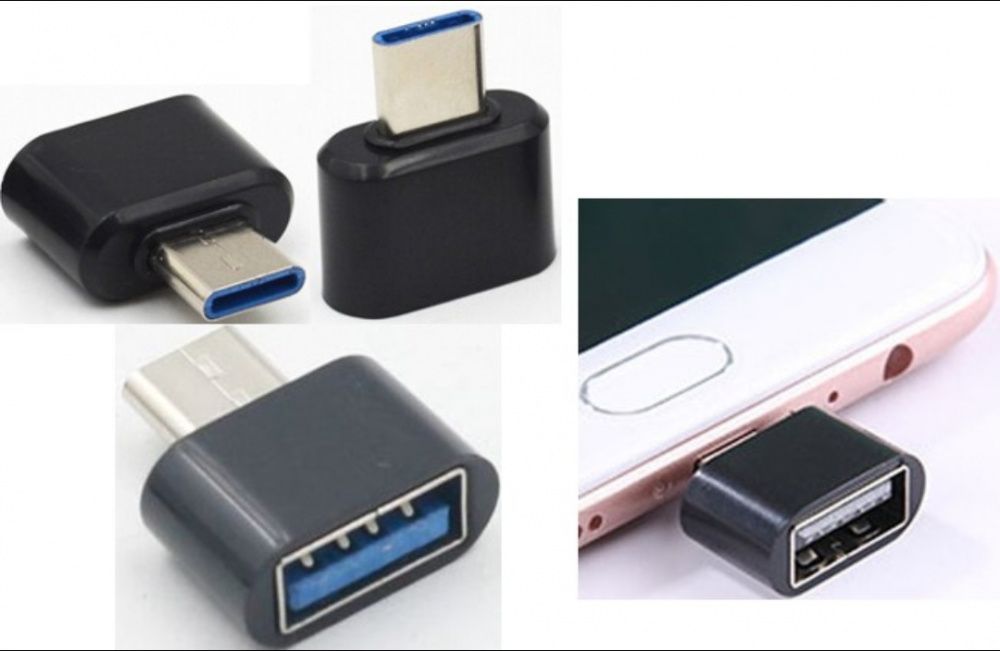 Micro USB Adaptador OTG e OTG Tipo C