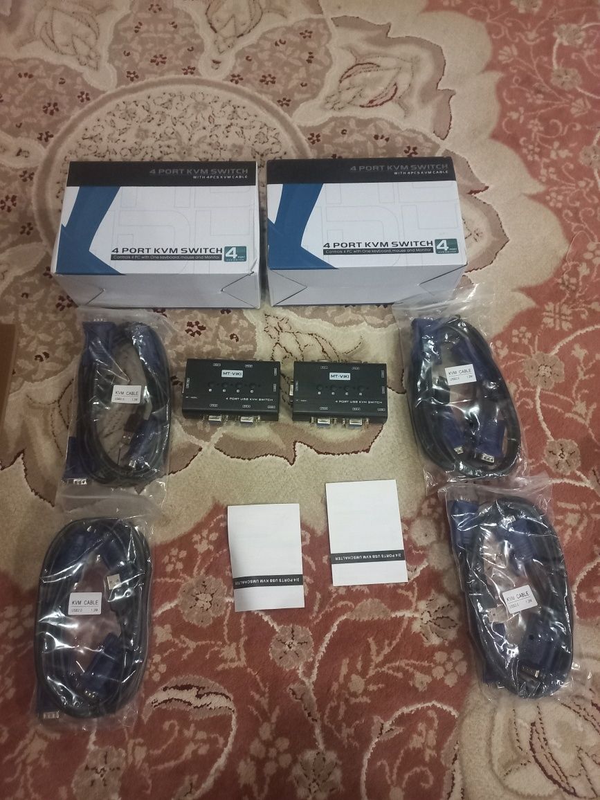 MT-VIKI 4-портовий Kvm switch
