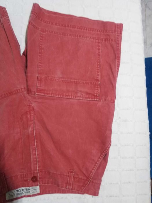 Calções Ganga Vermelhos Springfield Bermuda 38