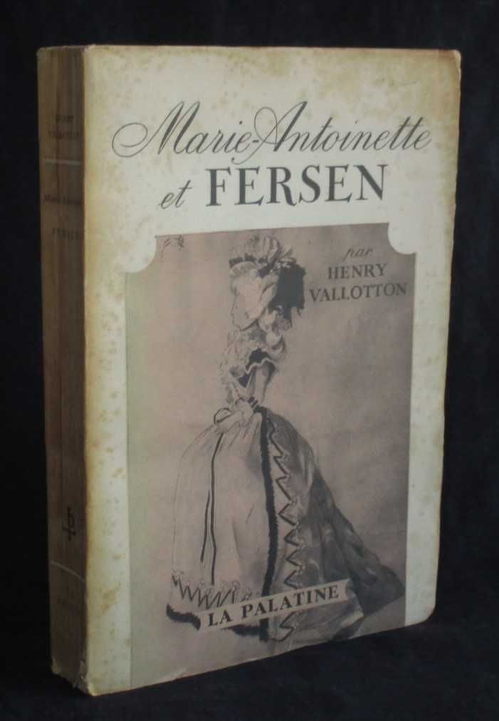 Livro Marie-Antoinette et Fersen Henry Vallotton