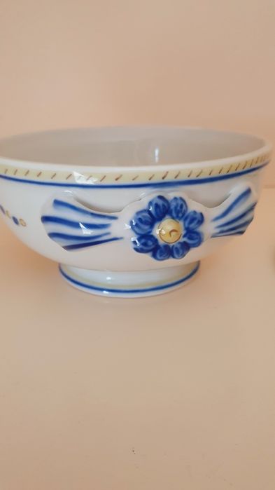 Taça com tampa louça Viana