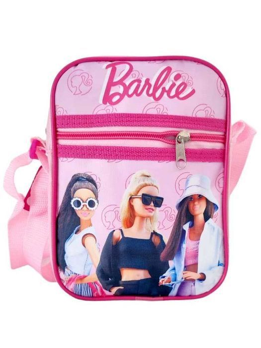 Torebka dziecięca na ramię listonoszka + portfel Barbie