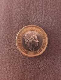 Moeda One Pound 2017 [Elisabeth II DG REG FD)