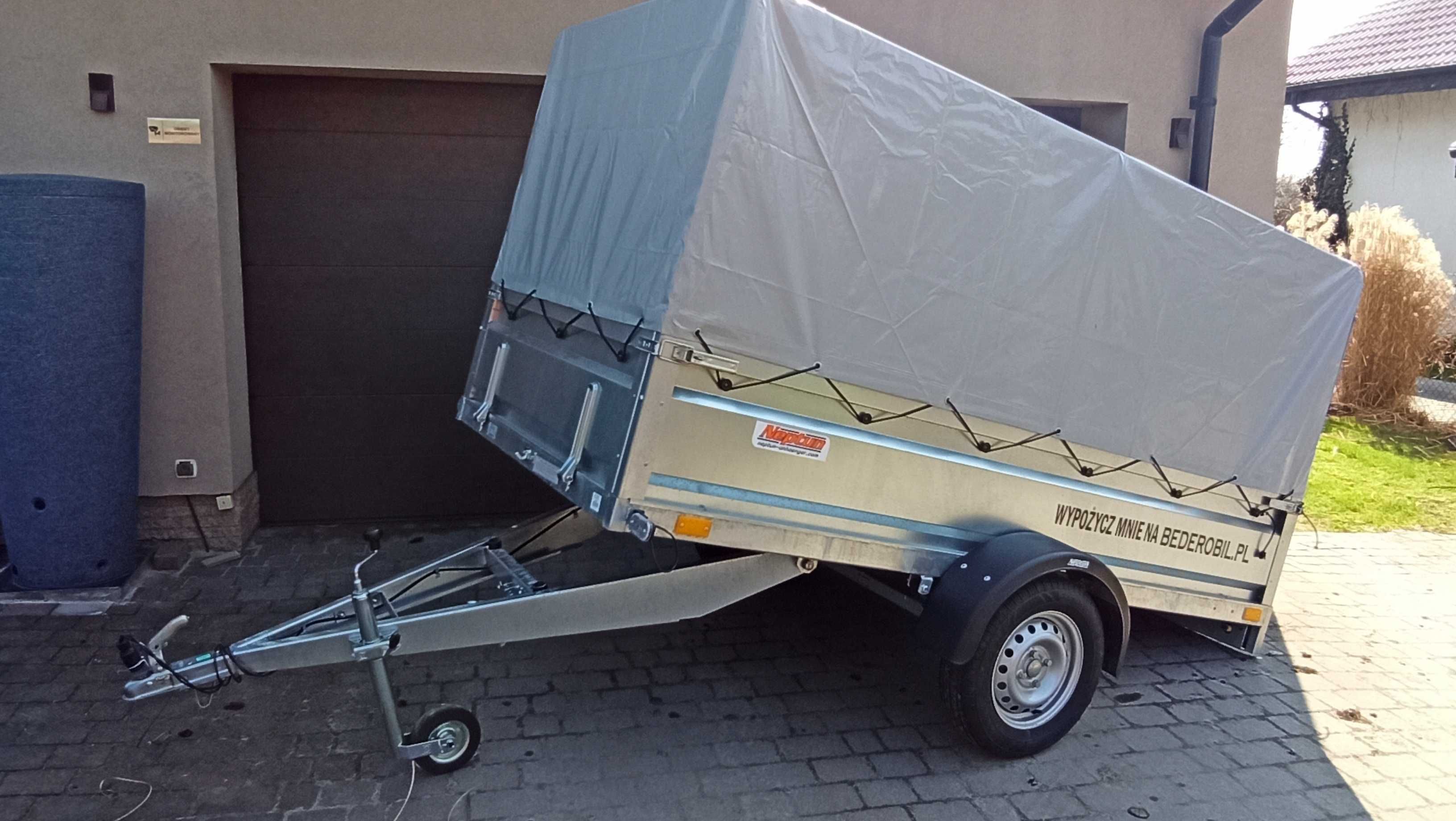 Wynajem Przyczepka Samochodowa 750 kg | Kat. B