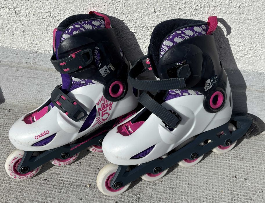 Patins em Linha de Criança - tamanho 32 a 34