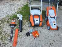 Wertykulator kosiarka  dmuchawa nozyce stihl