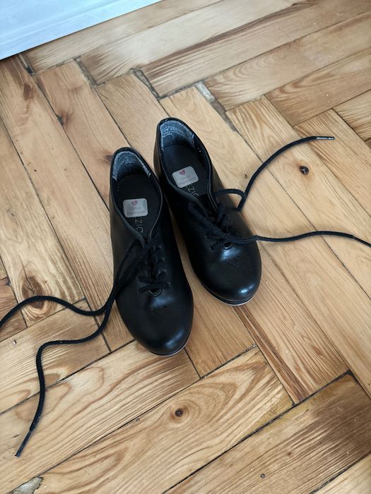 Дитячі туфлі для танцю, професійне взуття, туфлі танцювальні степ джаз