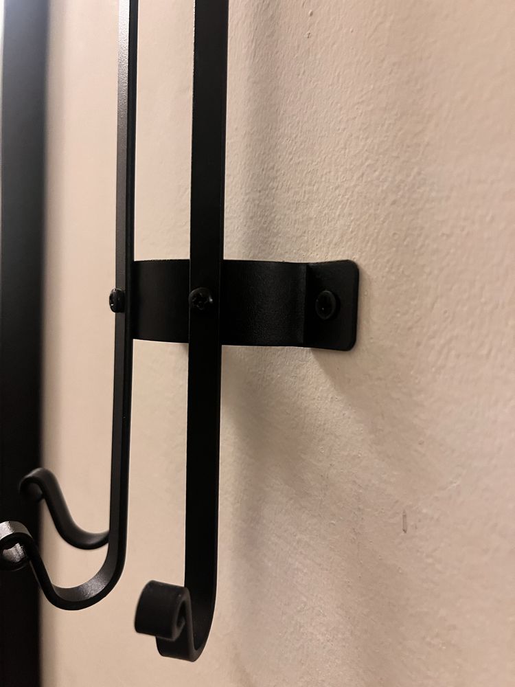 2 suportes p. cabide IKEA