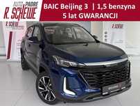 BAIC 3 5 lat GWARANCJI, szyberdach, kamera cofania