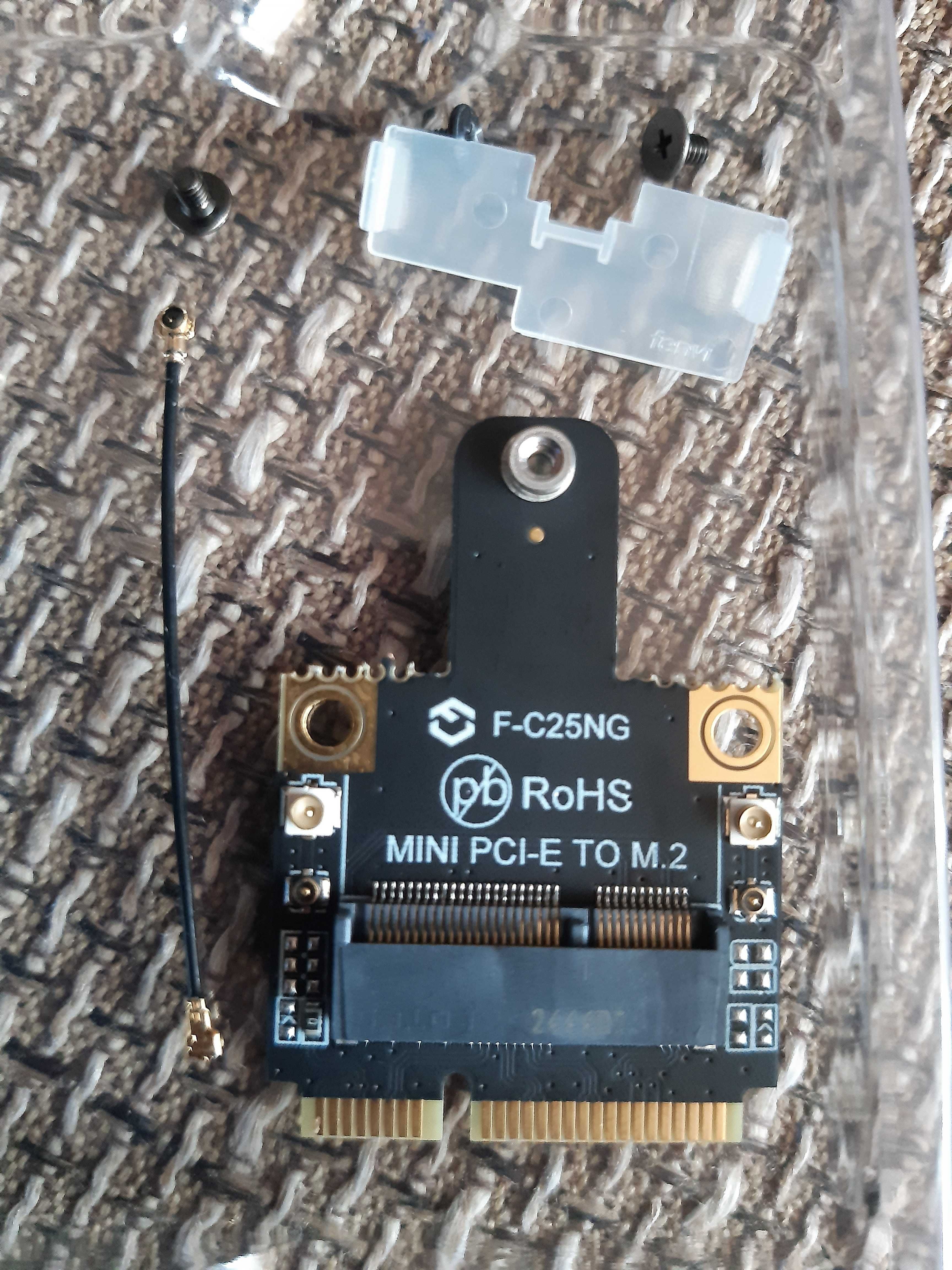 Adapter FENVI NGFF M.2 do Mini PCI-e  dla kart sieciowych