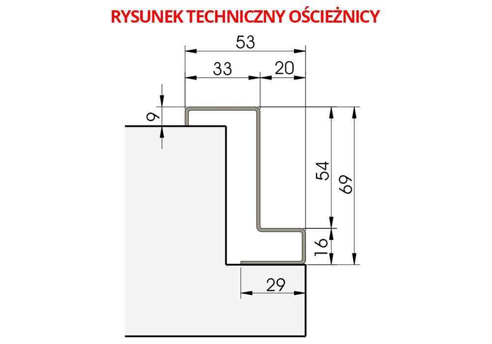 Drzwi Zewnętrzne Przeciwpożarowe PPOŻ Ognioodporne Techniczne Ei30