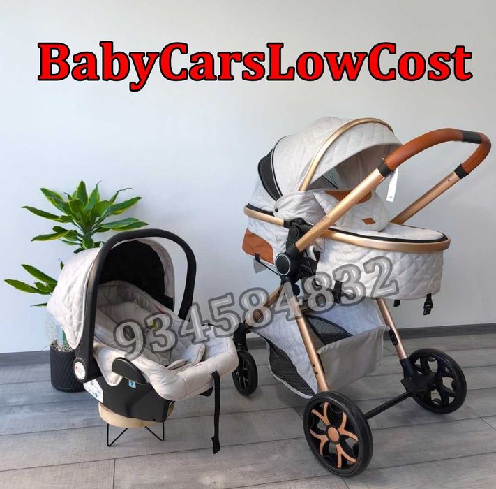 * CARRINHO DE BEBÉ TRIO * 3 em 1 * NOVOS * Oportunidade + Ofertas *