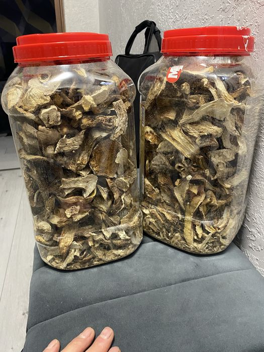 Сушені білі гриби