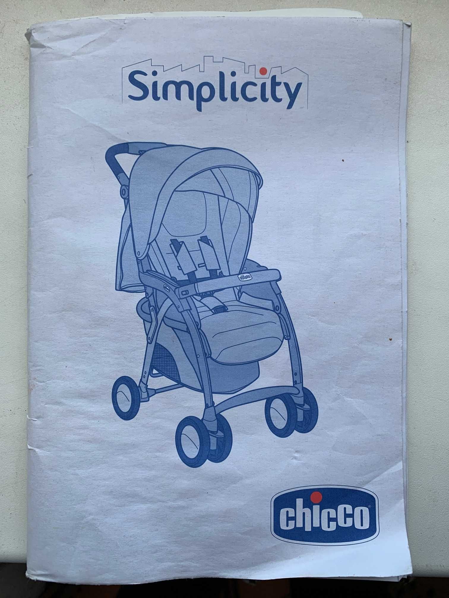 Детская коляска-книжка Chicco Simplicity