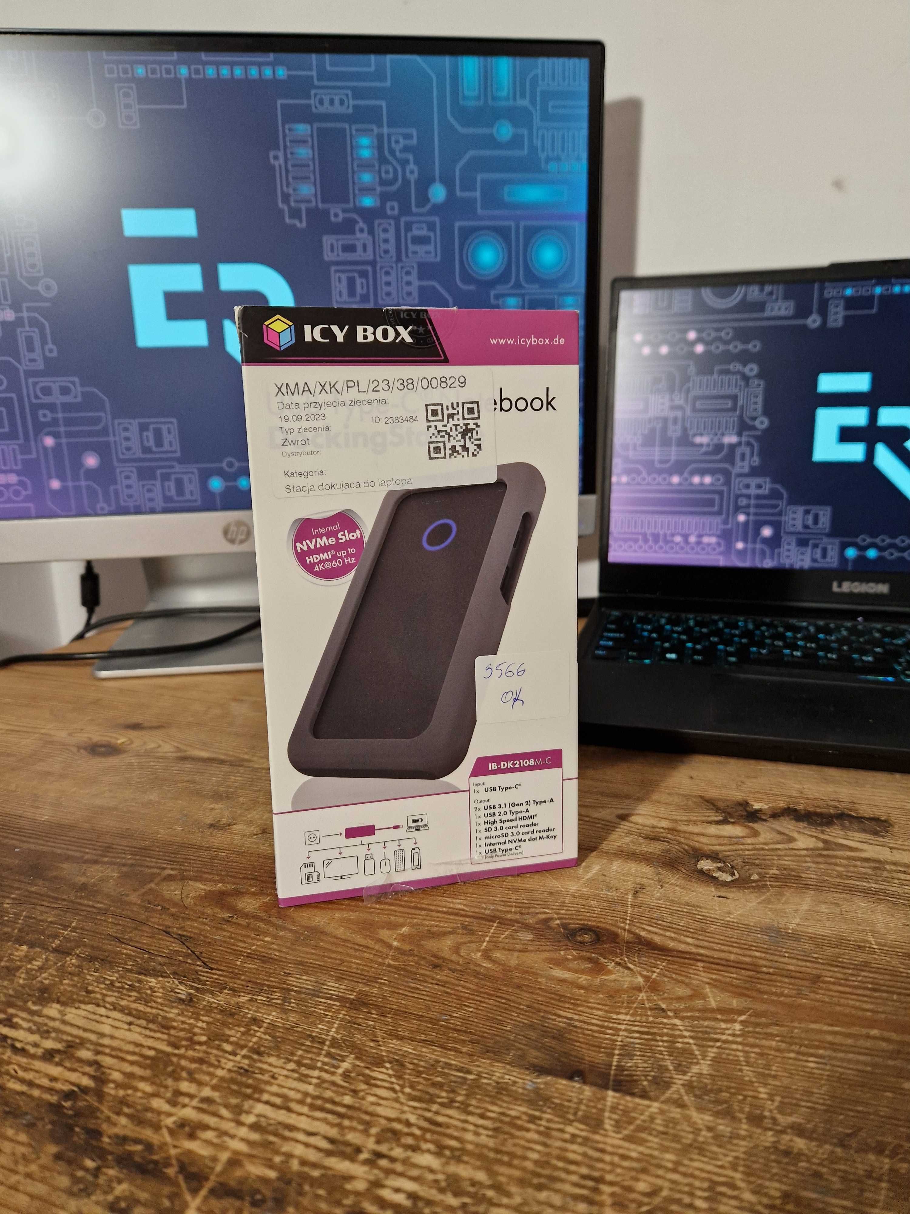 Stacja dokująca IcyBox IB-DK2108M-C (3566)