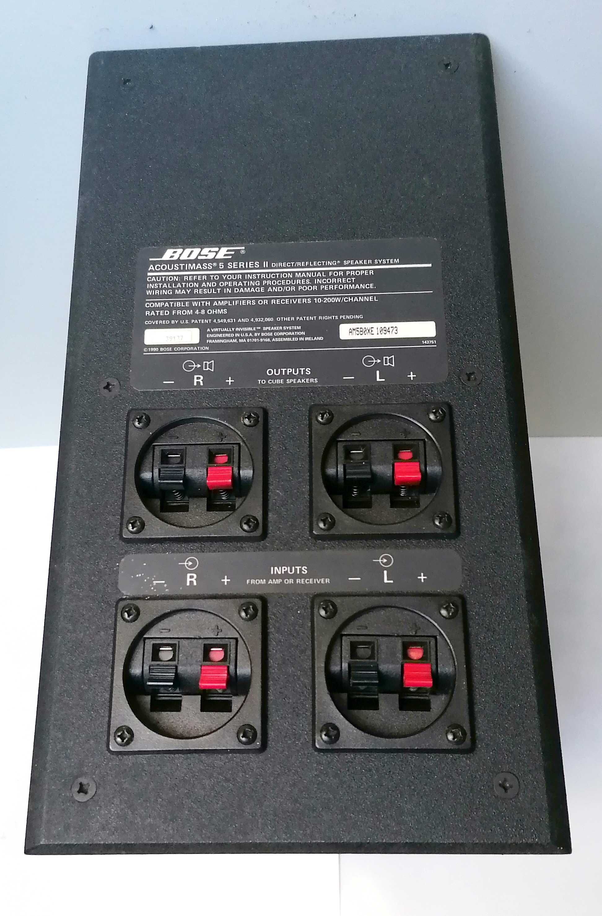 Colunas Bose Acoustimass 5 series II