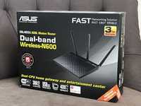 Asus DSL-N55U ADSL Modem Router Dual-band Wireless-N600