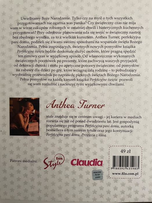 A. Turner Perfekcyjna Pani domu,Perfekcyjne Święta,Przyjęcia z klasą