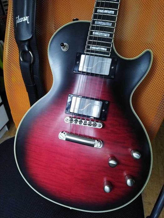 Gitara elektryczna EPIPHONE LES PAUL PROPHECY RED + pasek Gibson