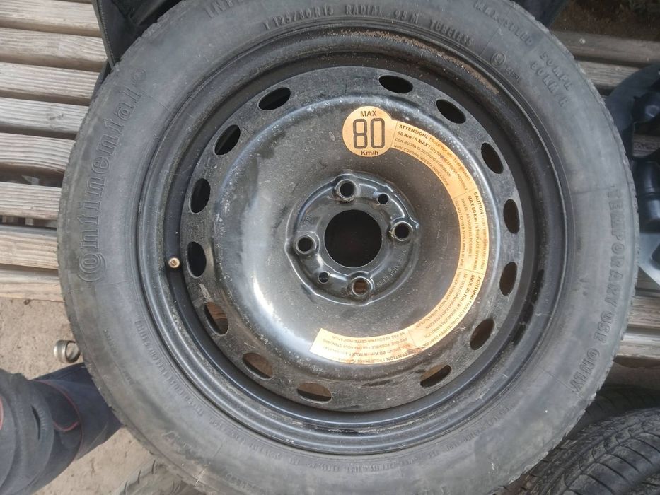 Докатка 125/80 r15 (5x100) гольф 4