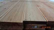Deska Tarasowa ryflowana 24 x142 mm Modrzew SYBERYJSKI KL.A/B