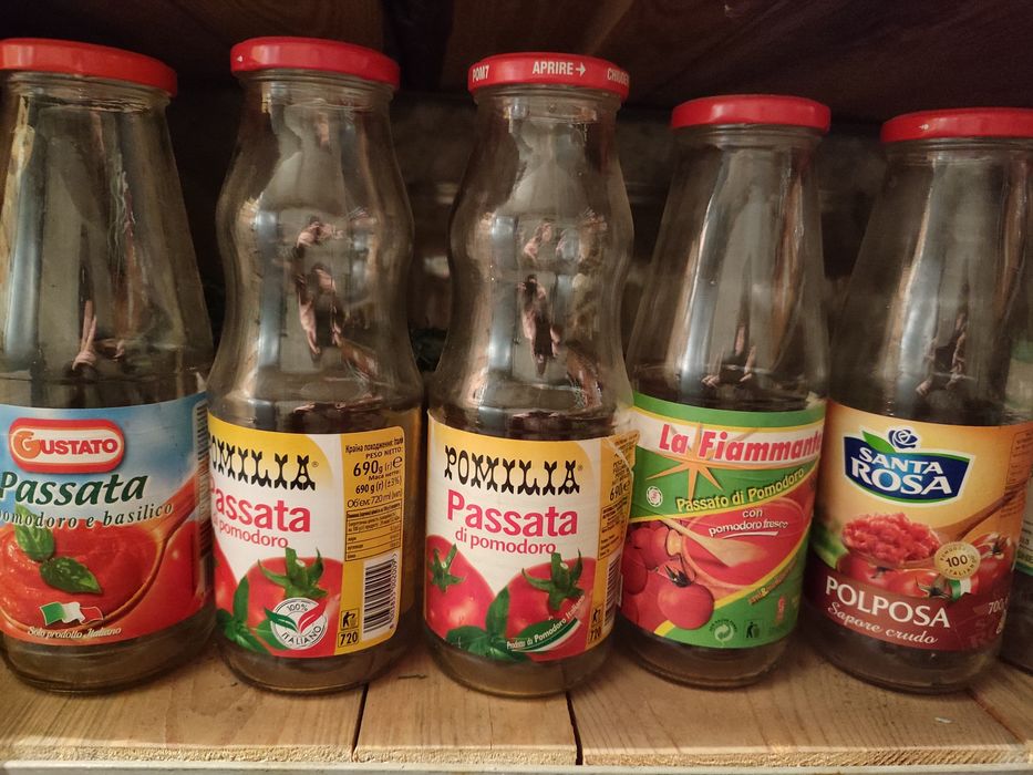 Скляні банки 0,680-0,720 л.