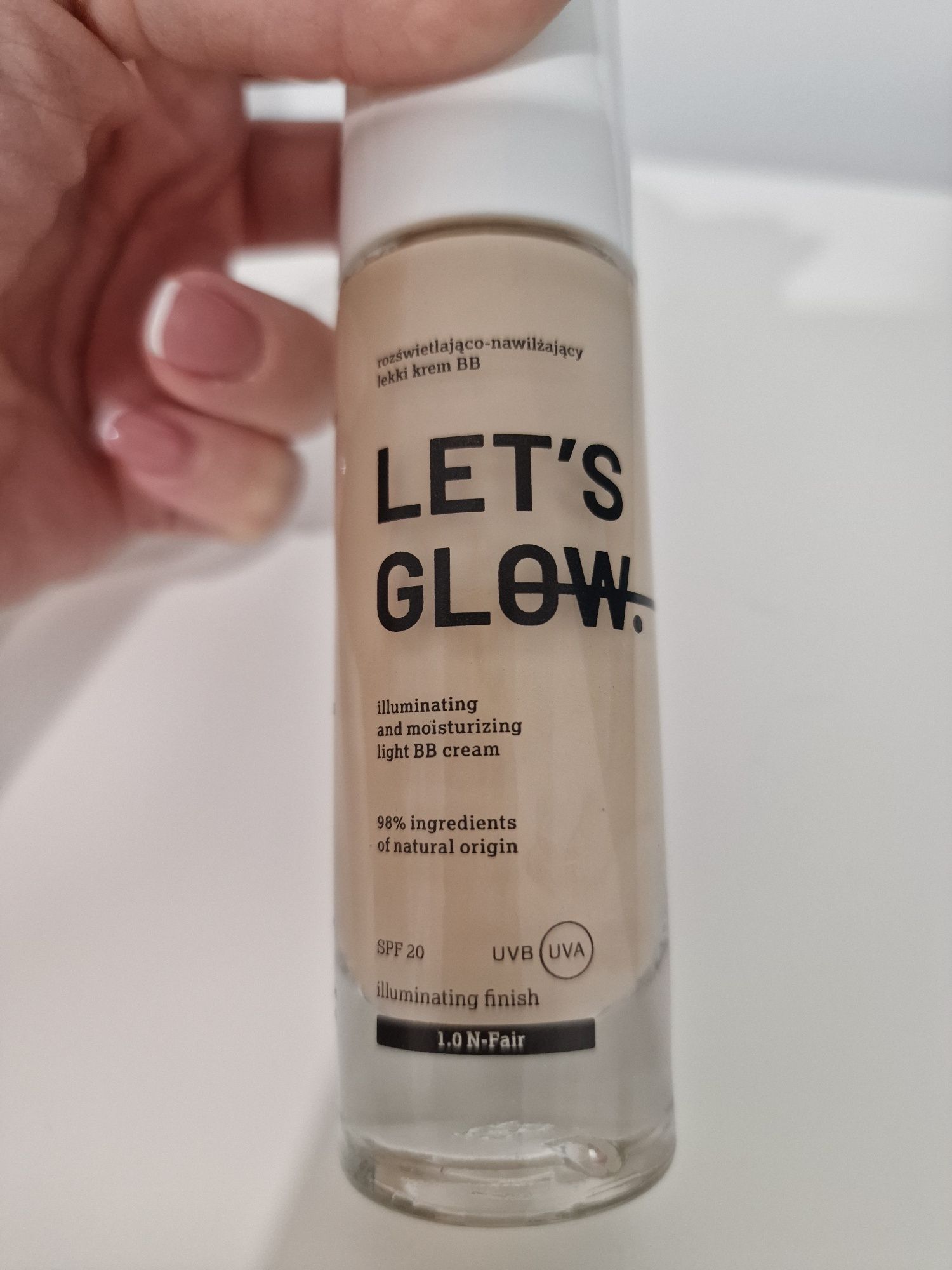 Veoli botanica Let's glow BB krem podkład 1 fair