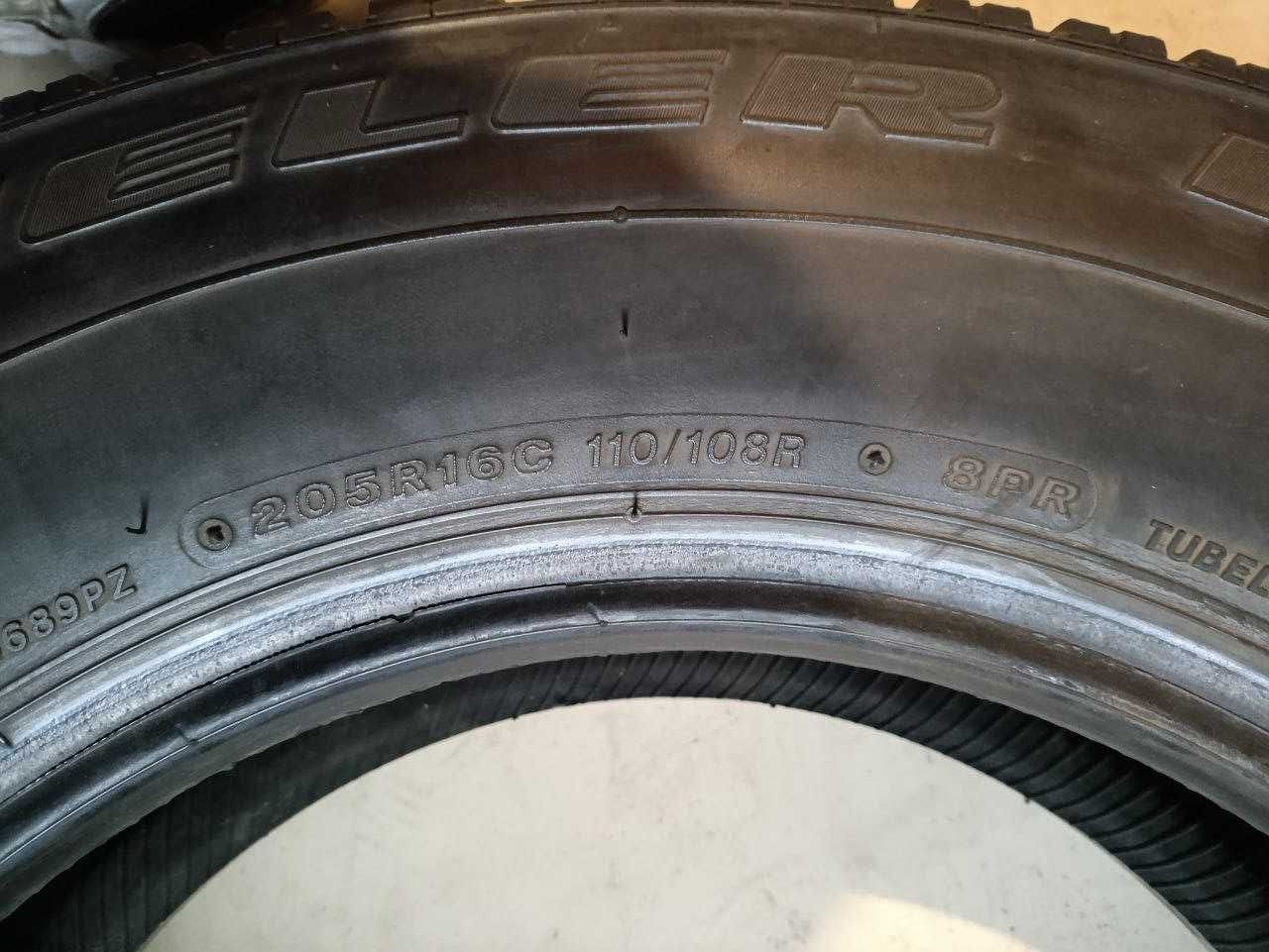 Шина (одна) 205R16C 110/108R Bridgestone Dueler H/T 689