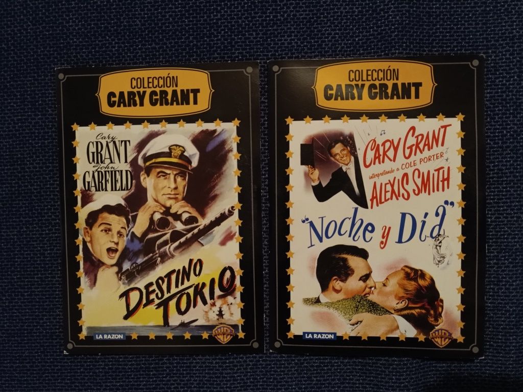 2 filmes clássicos de Cary Grant em dvd (portes grátis)