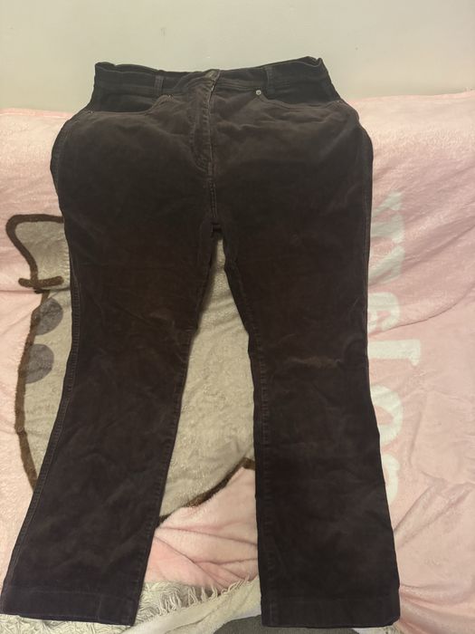 Dzinsy damskie brazowe