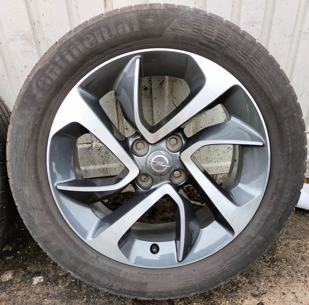 Felgi z oponami Opel Corsa Adam Meriva Carl 6,5x16 Et40 4x100