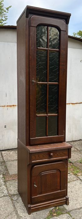 witryna słupek kredens vintage