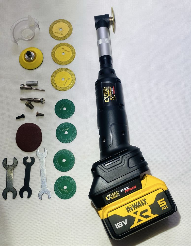 Szlifierka Kątowa Mini /Precyzyjna Pasuję do akumulatora Dewalt/Makita