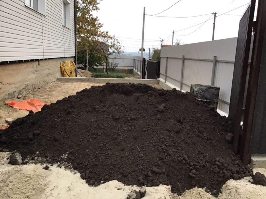 Чернозем плодородный, торф