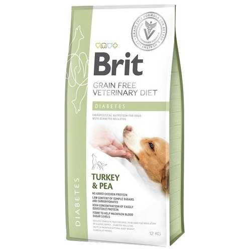 Brit Veterinary DIABETES корм для собак при диабете(индейк) 12кг 11.24