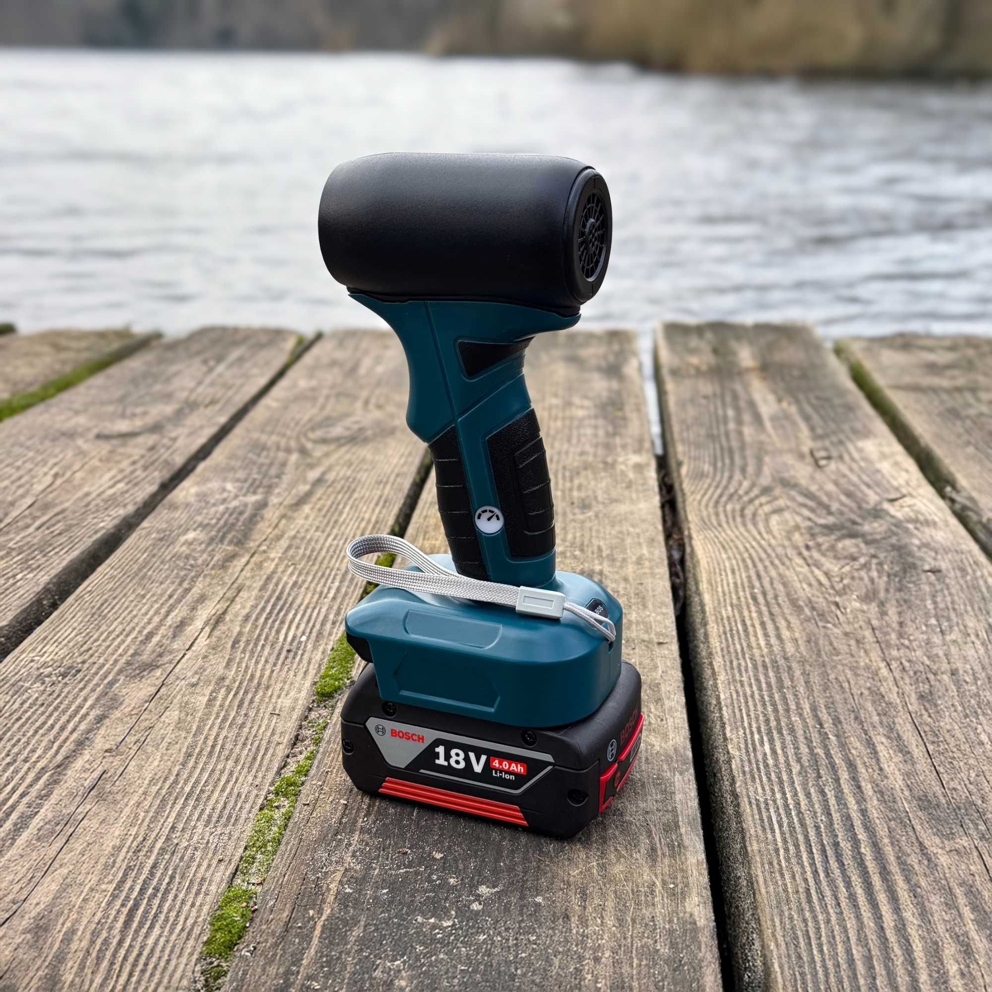 Przenośna Turbo Dmuchawa Do Suszenia Samochodu Na Baterię BOSCH 18V