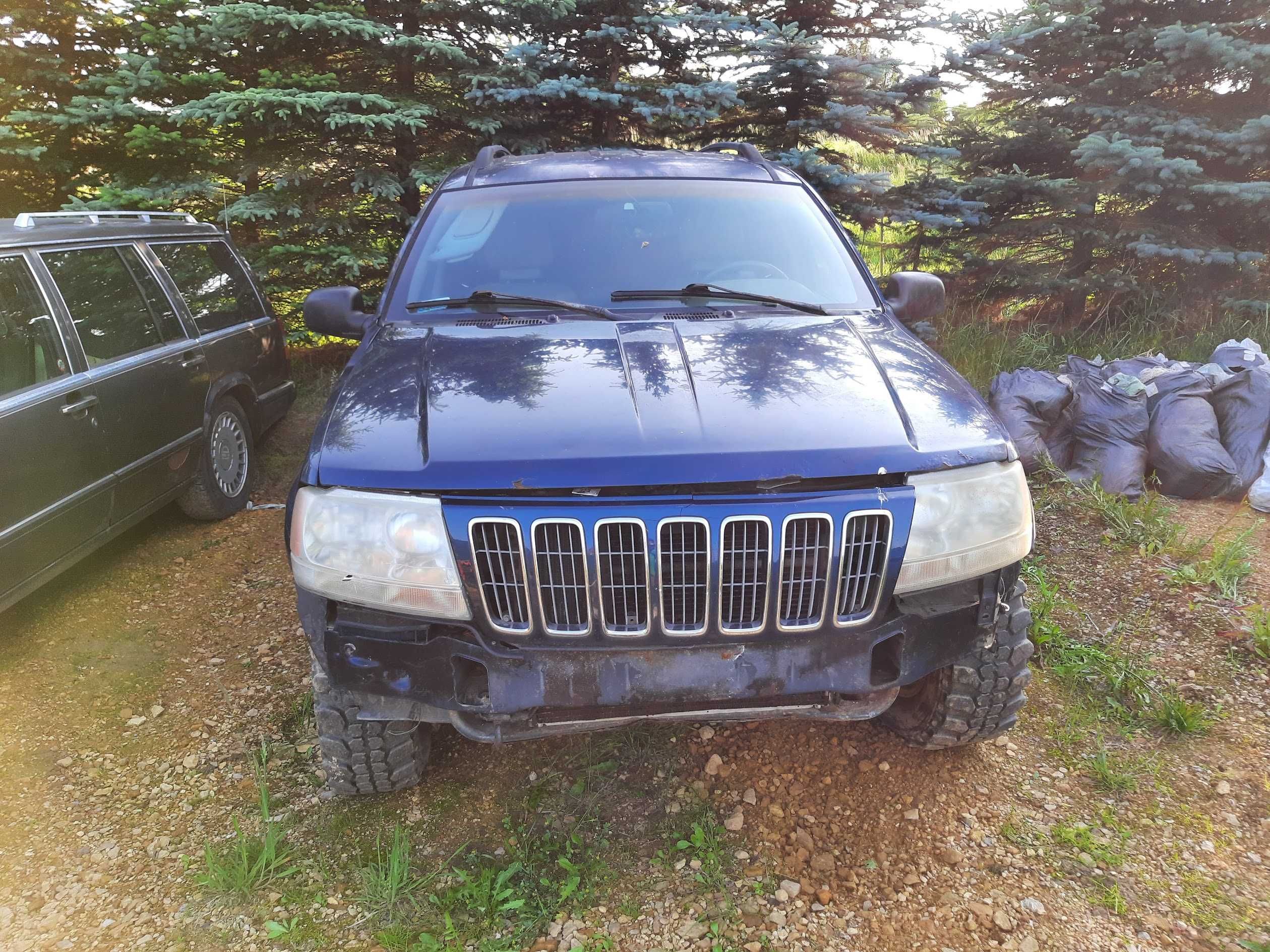 Jeep Grand Cherokee 4.7 - uszkodzony