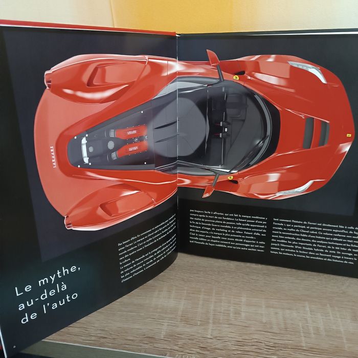 НОВА! Книга Ferrari Au-delà de la légende (Феррарі). Франц.