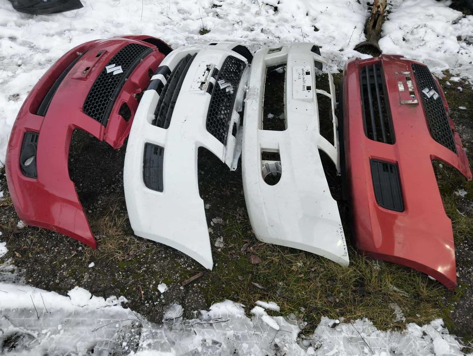 Suzuki swift mk6 VI błotnik maska zderzak kompletn czerwony biały  pas