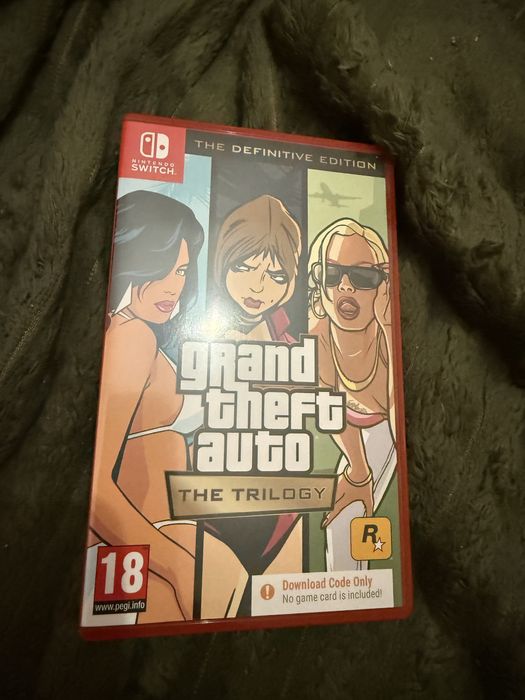 Gra Grand Theft Auto nintendo switch