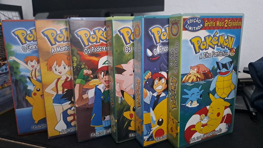 Coleçao Pokemon VHS