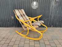 Fotel bujany TON (Thonet), Czechosłowacja '60 Design, RETRO