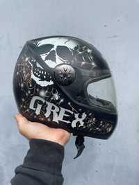 Мотошлем Grex череп