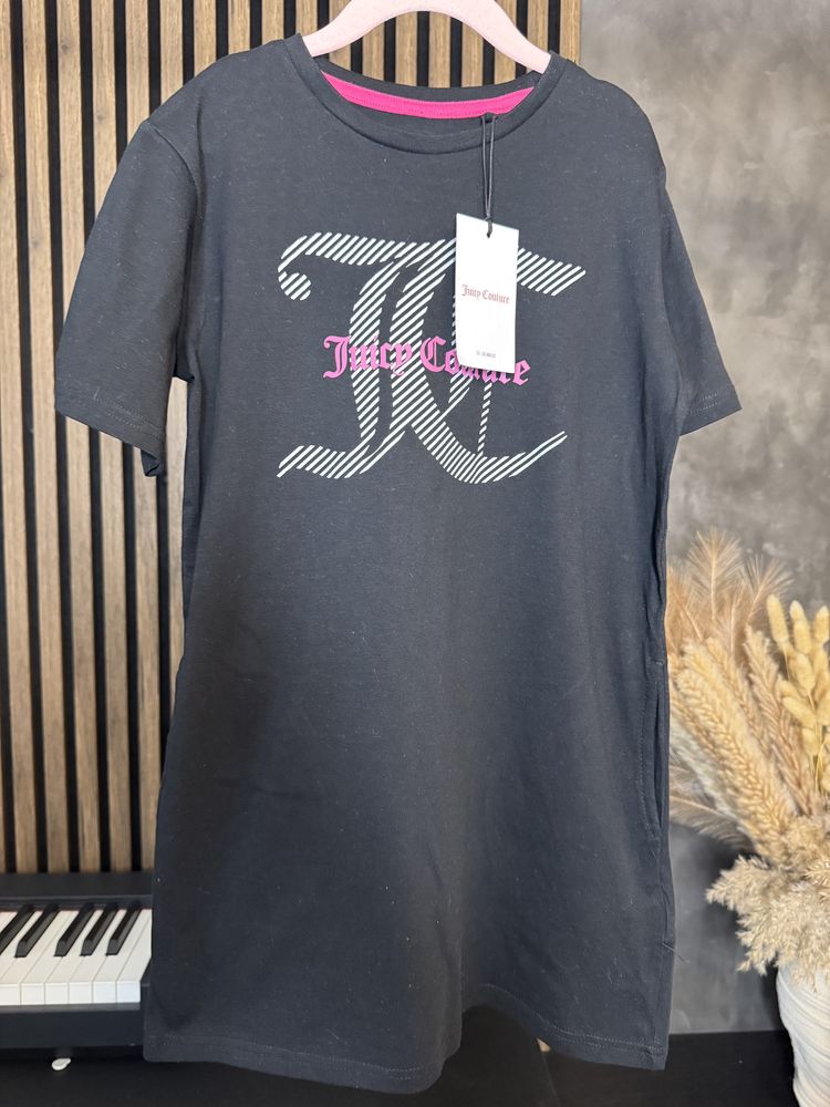 Nowa sukienka z koeszeniami juicy couture 128/134